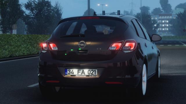 Opel Astra J for Euro Truck Simulator 2