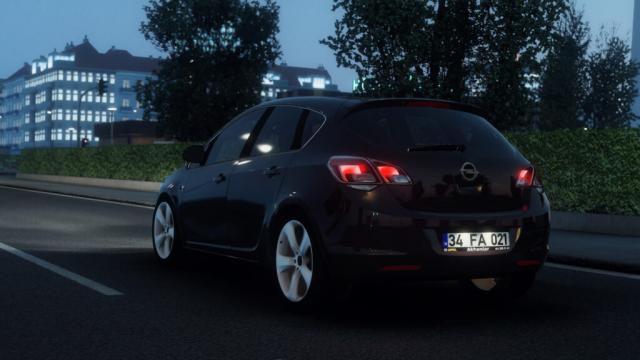 Opel Astra J for Euro Truck Simulator 2