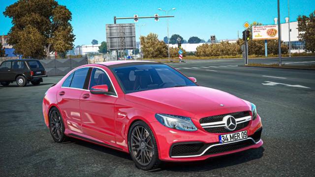 Mercedes Benz AMG C63 S 2017 for Euro Truck Simulator 2