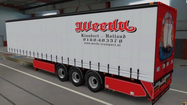 Curtain trailer Weeda