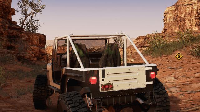 1990 Jeep YJ Crawler for Expeditions: A MudRunner Game