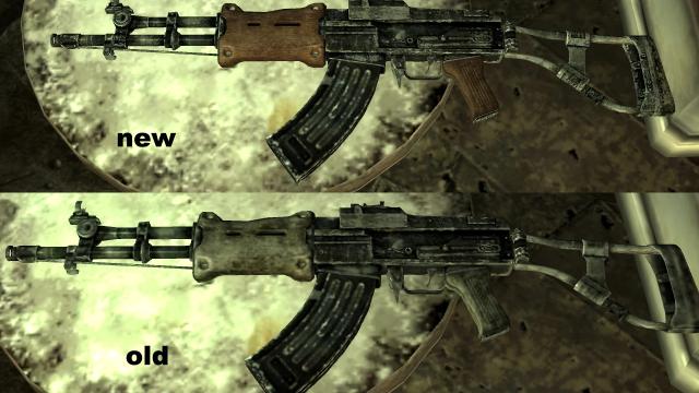 Hi-Res Weapons for Fallout 3