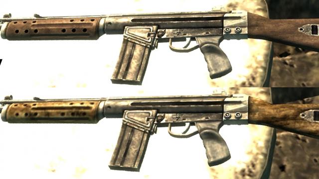 Hi-Res Weapons для Fallout 3