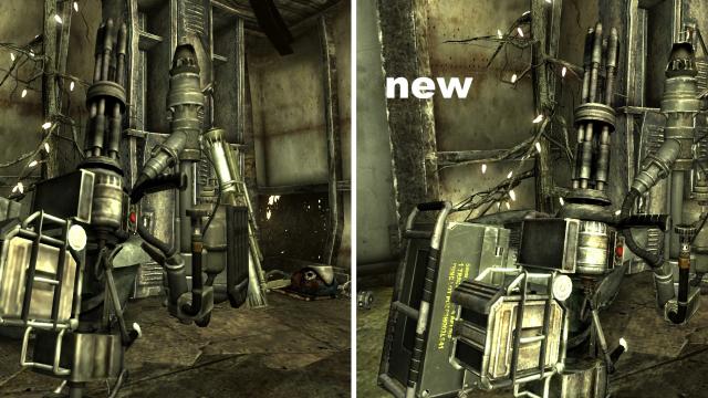 Hi-Res Weapons для Fallout 3