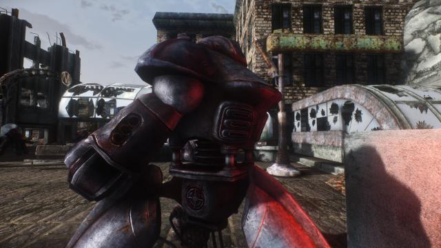 Fallout Texture Overhaul - Robots - Sentry bot для Fallout 3