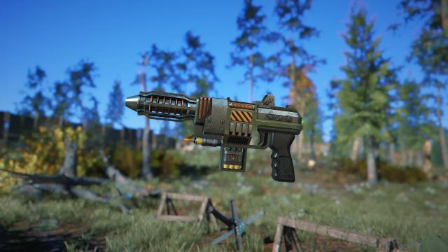 Discharger Laser Pistol - A Dak Energy Weapon for Fallout 4