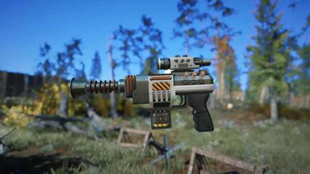 Discharger Laser Pistol - A Dak Energy Weapon for Fallout 4