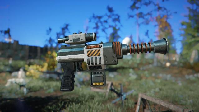 Discharger Laser Pistol - A Dak Energy Weapon for Fallout 4