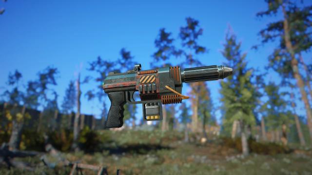 Discharger Laser Pistol - A Dak Energy Weapon for Fallout 4