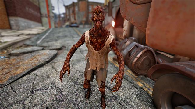 Страшные гули / Horrific Ferals для Fallout 4