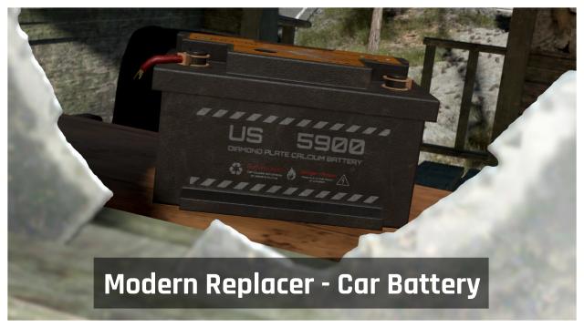 Modern Replacer - Car Battery