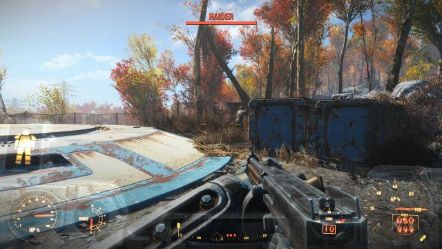 Enemies Fear Power Armor для Fallout 4