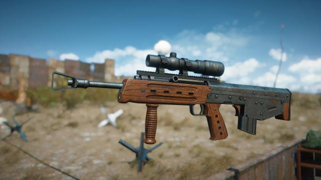 Bullpup Scout Rifle (Keltec M43 Prototype) для Fallout 4