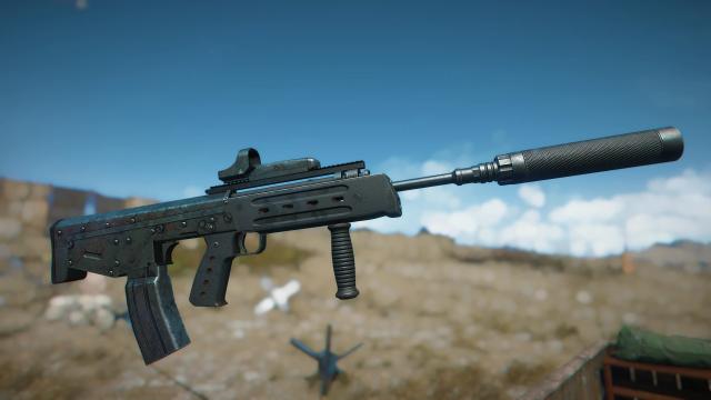 Bullpup Scout Rifle (Keltec M43 Prototype) для Fallout 4