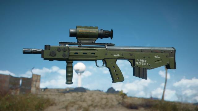 Bullpup Scout Rifle (Keltec M43 Prototype) для Fallout 4