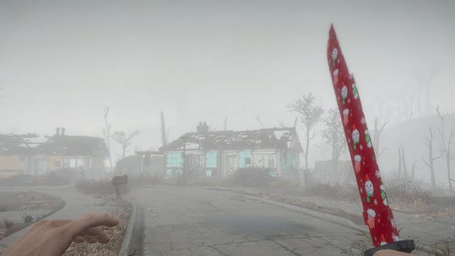 Кинжал Хищника / Predator Knife для Fallout 4
