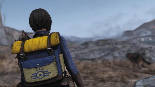 Lucy's Vault-Tec Backpack для Fallout 4