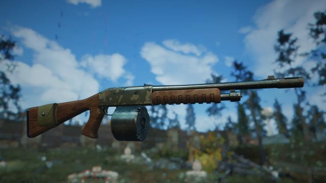 The Riot Shotgun - Fallout New Vegas для Fallout 4