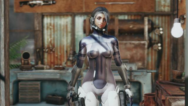 BoS Female Knight Armor для Fallout 4