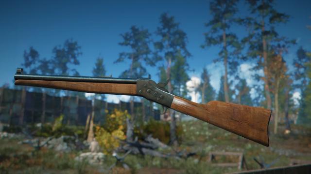 The Rolling Block Rifle (Cowboy Sniper Rifle) for Fallout 4