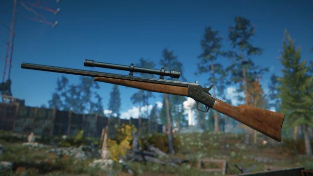 The Rolling Block Rifle (Cowboy Sniper Rifle) for Fallout 4