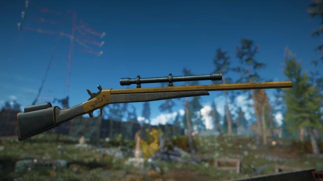 The Rolling Block Rifle (Cowboy Sniper Rifle) for Fallout 4