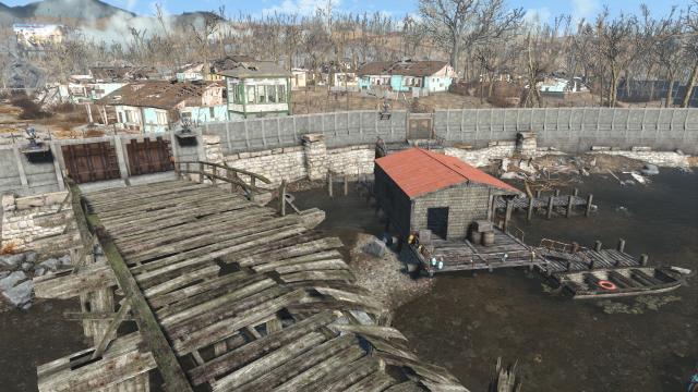 Gated Sanctuary для Fallout 4