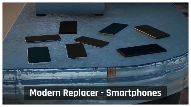 Modern Replacer - Smartphones для Fallout 4