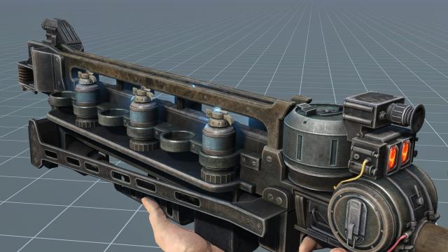 Magnetic Coils And Capacitors - A Gauss Rifle Retexture для Fallout 4