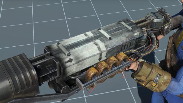 Magnetic Coils And Capacitors - A Gauss Rifle Retexture for Fallout 4