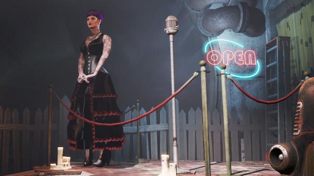 Gothic Gown for Fallout 4