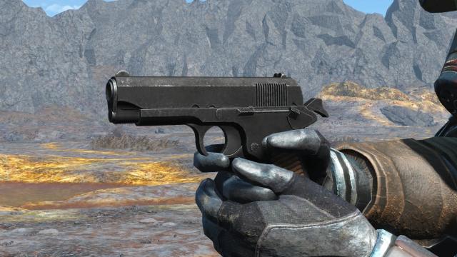 Cavalry Pistol (Colt M1911 - New Vegas .45 Auto Pistol) for Fallout 4