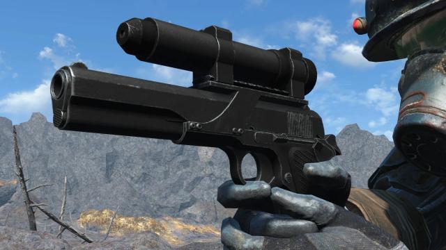 Cavalry Pistol (Colt M1911 - New Vegas .45 Auto Pistol) for Fallout 4