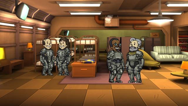 Helmetless Power Armor for Fallout Shelter