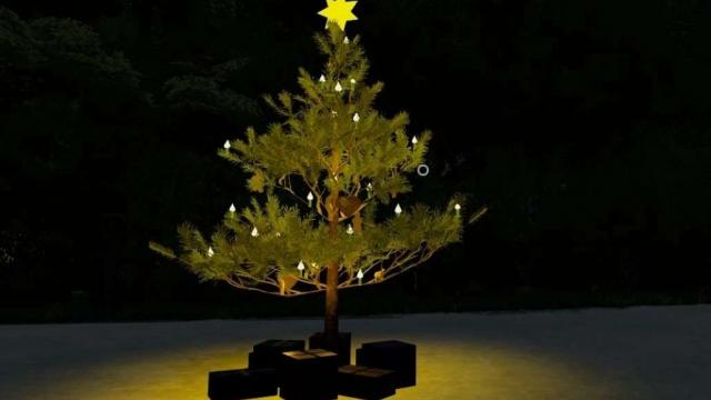 Christmas tree for Farming Simulator 22