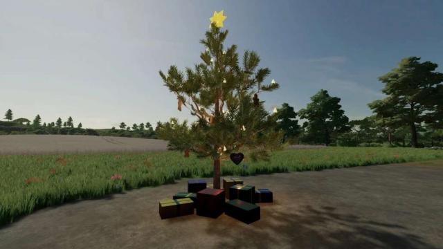 Christmas tree for Farming Simulator 22