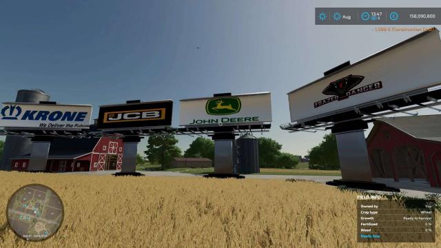 Billboards By DTAP for Farming Simulator 22