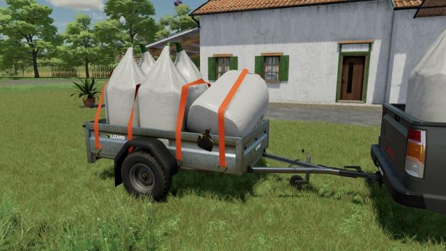 Lizard Car Trailer для Farming Simulator 22