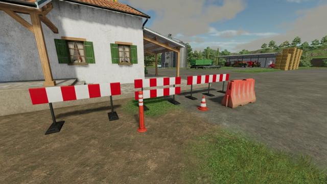 Traffic Warning Signs for Farming Simulator 22