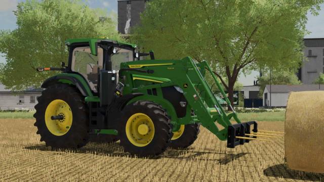 MDS Round Bale Spear for Farming Simulator 22
