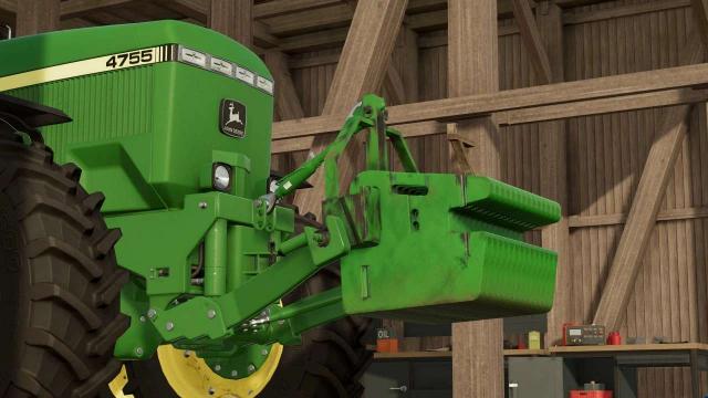 John Deere Masse Weight for Farming Simulator 22