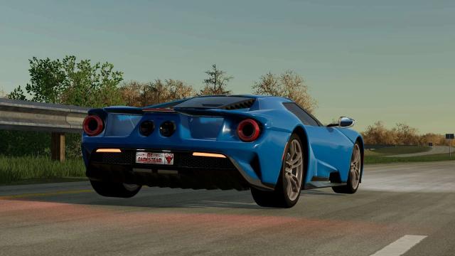 Ford GT Supercar for Farming Simulator 22