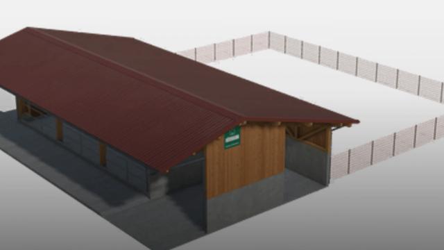 Large Sheep Barn for Farming Simulator 22