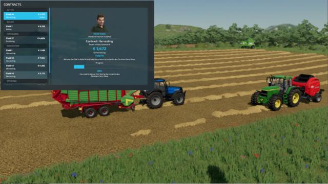 Collect Straw At Missions for Farming Simulator 22