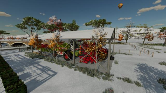 Machine Shelter для Farming Simulator 22