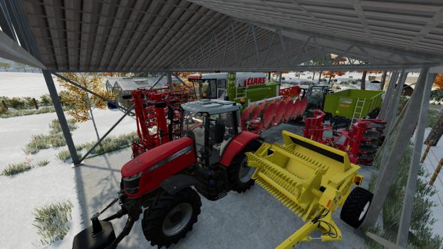 Machine Shelter для Farming Simulator 22
