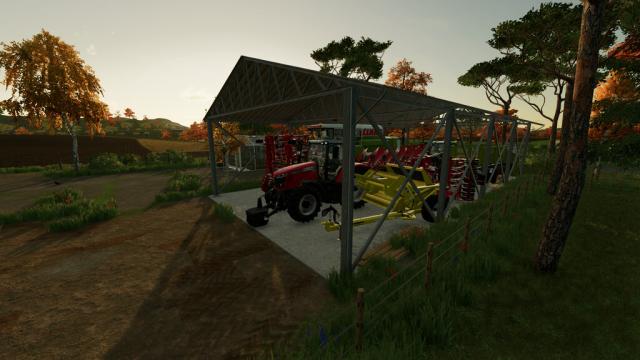 Machine Shelter for Farming Simulator 22