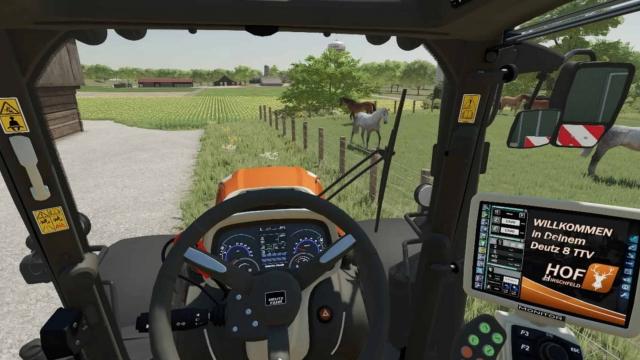 Deutz Fahr Series 8 Custom для Farming Simulator 22