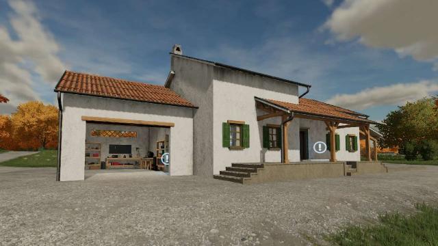 European farmhouse для Farming Simulator 22