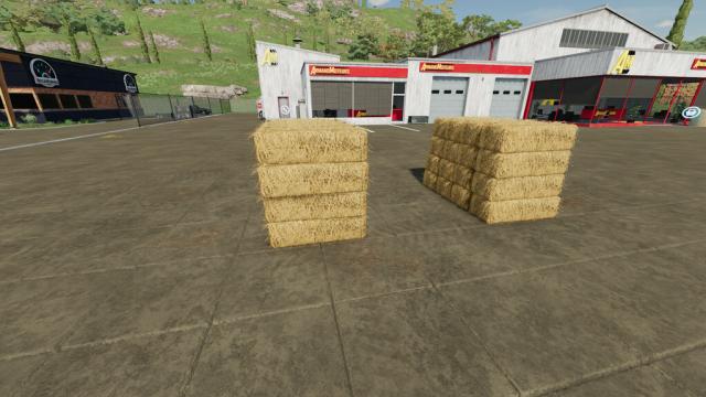 Buyable Small Square Bales для Farming Simulator 22